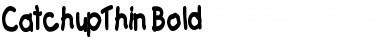 Download CatchupThin Font Download CatchupThin Font