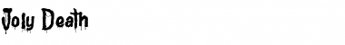 Download Joly Death Font Download Joly Death Font