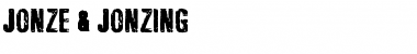 Download Jonze & Jonzing Font Download Jonze & Jonzing Font