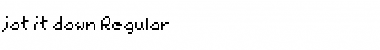 Download jot it down Font Download jot it down Font