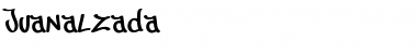 Download Juanalzada Font Download Juanalzada Font
