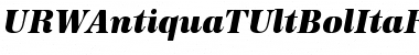 Download URWAntiquaTUltBolItaRo1 Font Download URWAntiquaTUltBolItaRo1 Font