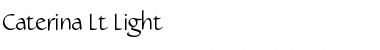 Download Caterina Lt Font Download Caterina Lt Font