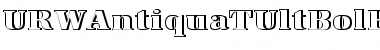 Download URWAntiquaTUltBolRe1 Font Download URWAntiquaTUltBolRe1 Font