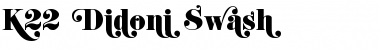 Download K22 Didoni Swash Font Download K22 Didoni Swash Font