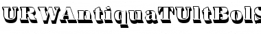Download URWAntiquaTUltBolSh1 Font Download URWAntiquaTUltBolSh1 Font