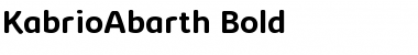 Download Kabrio Abarth Font Download Kabrio Abarth Font