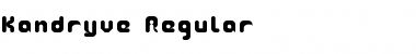 Download Kandryve Font Download Kandryve Font