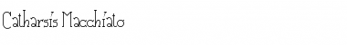 Download Catharsis Macchiato Font Download Catharsis Macchiato Font