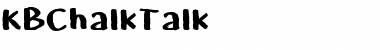 Download KBChalkTalk Font Download KBChalkTalk Font