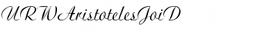 Download URWAristotelesJoiD Font Download URWAristotelesJoiD Font