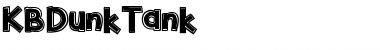 Download KBDunkTank Font Download KBDunkTank Font