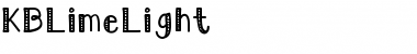 Download KBLimeLight Font Download KBLimeLight Font