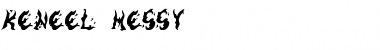 Download Keneel Messy Font Download Keneel Messy Font