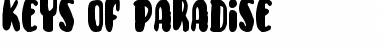 Download Keys of Paradise Font Download Keys of Paradise Font