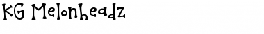 Download KG Melonheadz Font Download KG Melonheadz Font