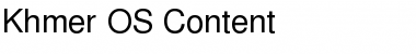 Download Khmer OS Content Font Download Khmer OS Content Font
