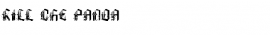 Download KILL THE PANDA Font Download KILL THE PANDA Font