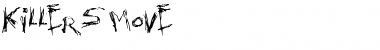 Download Killer's Move Font Download Killer's Move Font