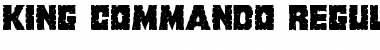 Download King Commando Font Download King Commando Font