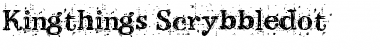 Download Kingthings Scrybbledot Font Download Kingthings Scrybbledot Font