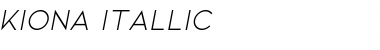 Download Kiona Font Download Kiona Font