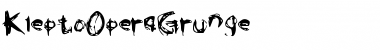 Download KleptoOperaGrunge Font Download KleptoOperaGrunge Font