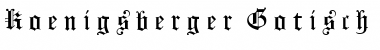 Download Koenigsberger Gotisch UNZ1L Font Download Koenigsberger Gotisch UNZ1L Font