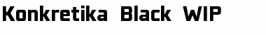 Download Konkretika Black WIP Font Download Konkretika Black WIP Font