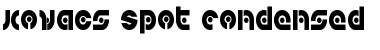 Download Kovacs Spot Condensed Font Download Kovacs Spot Condensed Font