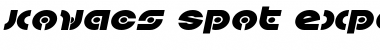 Download Kovacs Spot Expanded Italic Font Download Kovacs Spot Expanded Italic Font