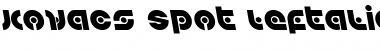 Download Kovacs Spot Leftalic Font Download Kovacs Spot Leftalic Font