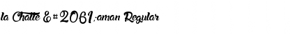 Download la Chatte ࠍaman Font Download la Chatte ࠍaman Font
