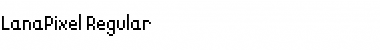 Download LanaPixel Font Download LanaPixel Font