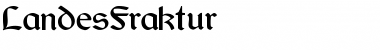 Download LandesFraktur Font Download LandesFraktur Font