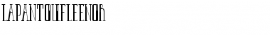 Download LA PANTOUFLE EN OR Font Download LA PANTOUFLE EN OR Font