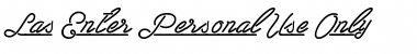 Download Las Enter Personal Use Only Font Download Las Enter Personal Use Only Font