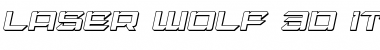 Download Laser Wolf 3D Italic Font Download Laser Wolf 3D Italic Font