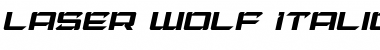 Download Laser Wolf Italic Font Download Laser Wolf Italic Font