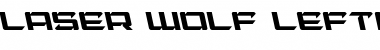 Download Laser Wolf Leftalic Font Download Laser Wolf Leftalic Font