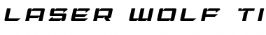 Download Laser Wolf Title Italic Font Download Laser Wolf Title Italic Font