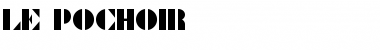 Download Le Pochoir Font Download Le Pochoir Font