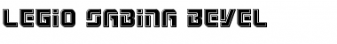 Download Legio Sabina Bevel Font Download Legio Sabina Bevel Font
