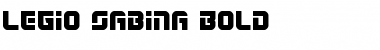 Download Legio Sabina Bold Font Download Legio Sabina Bold Font
