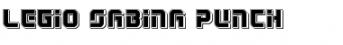Download Legio Sabina Punch Font Download Legio Sabina Punch Font