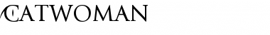 Download Catwoman Font Download Catwoman Font