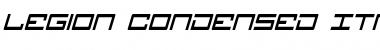 Download Legion Condensed Italic Font Download Legion Condensed Italic Font