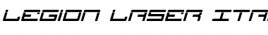 Download Legion Laser Italic Font Download Legion Laser Italic Font
