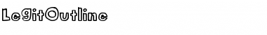 Download LegitOutline Font Download LegitOutline Font