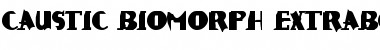 Download Caustic Biomorph ExtraBold Font Download Caustic Biomorph ExtraBold Font